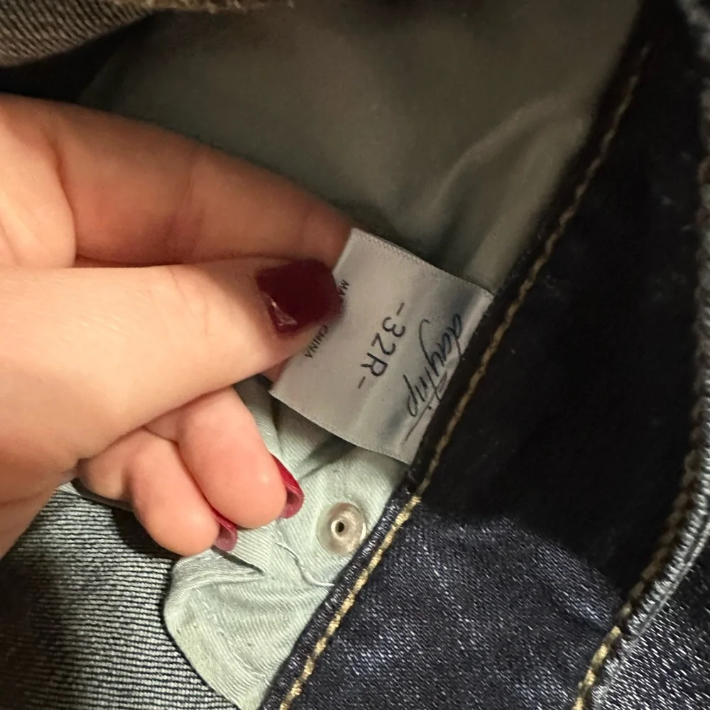 Daytrip Dark Blue Boot Cut Jeans - Picture 6 of 7